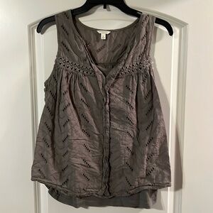 Sonoma 2-piece Sleevless Top- size small